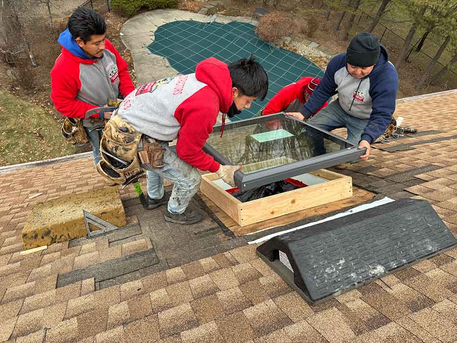 Asphalt Shingle Roofing and Skylight Replacement & Installation Services in Closter, NJ.